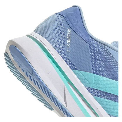 Women's Adizero SL2 Running Shoes Glow Blue and Flash AquaTienda Tennis