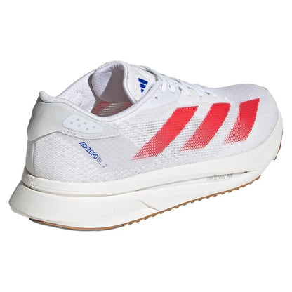 Women's Adizero SL2 Running Shoes White and Pure RubyTienda Tennis