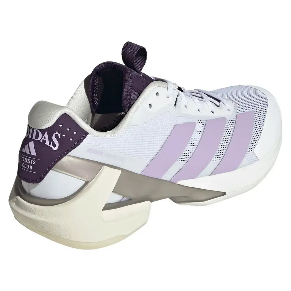 Women's adizero Ubersonic 5 Tennis Shoes Footwear White and Powder PlumTienda Tennis