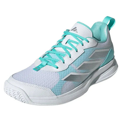 Women's AvaFlash Tennis Shoes Footwear White and Flash AquaTienda Tennis
