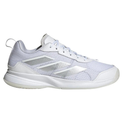 Women's AvaFlash Tennis Shoes White and Metallic SilverTienda Tennis