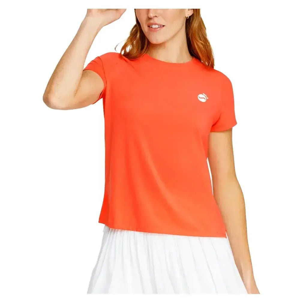 Women's Bijou Boxy Short Sleeve Pickleball TopTienda Tennis
