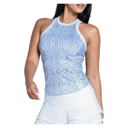Women's Boho Tile Rib Tennis Tank RoyalTienda Tennis