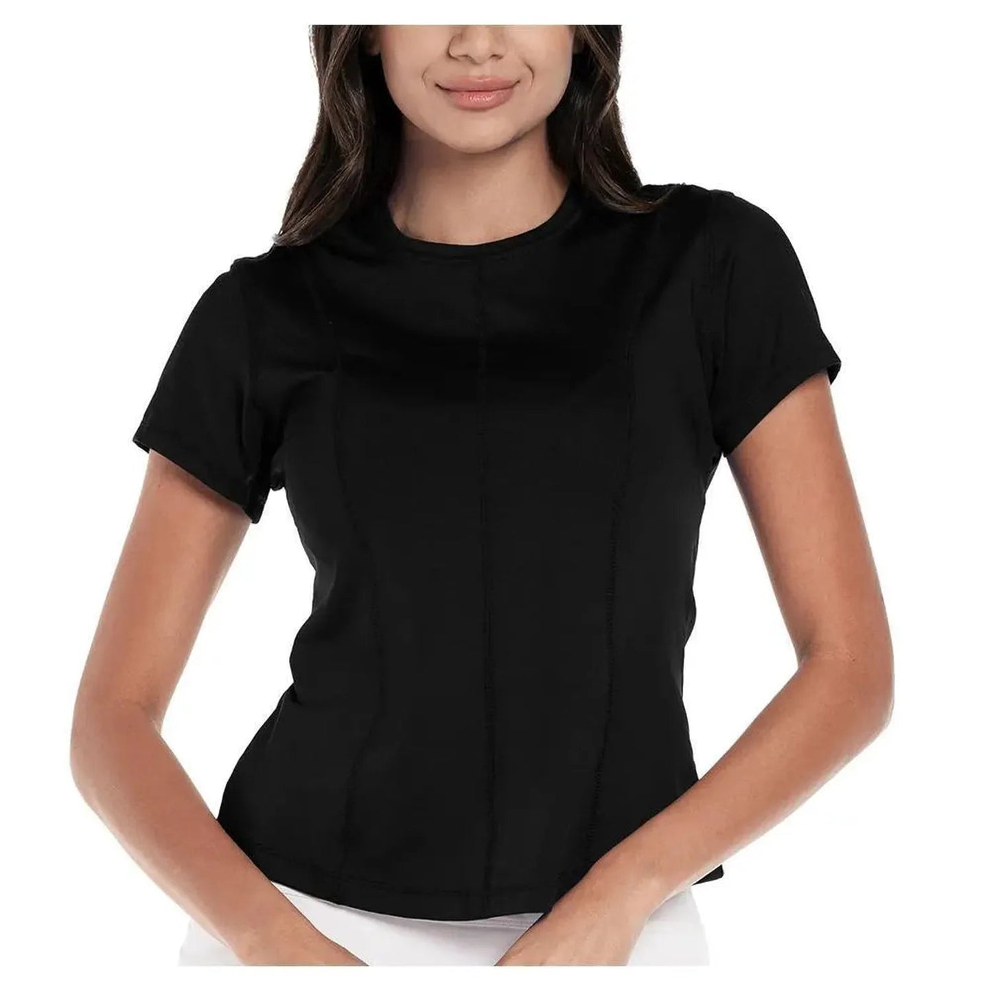 Women's Center Court Short Sleeve Tennis TopTienda Tennis
