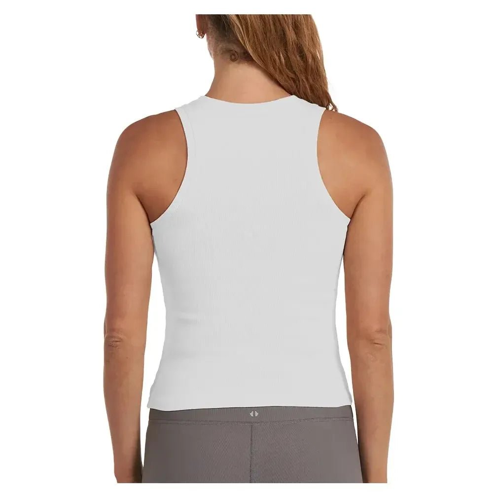 Women's Classic Crew Neck Tennis Tank WhiteTienda Tennis