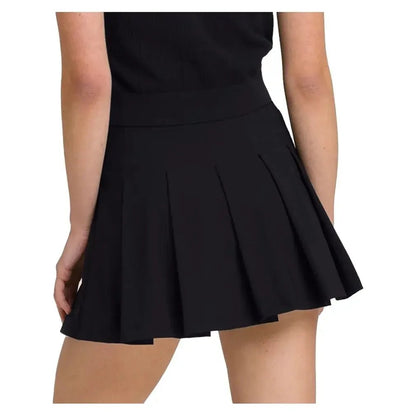 Women's Classic Pleated Mini Tennis Skort BlackTienda Tennis