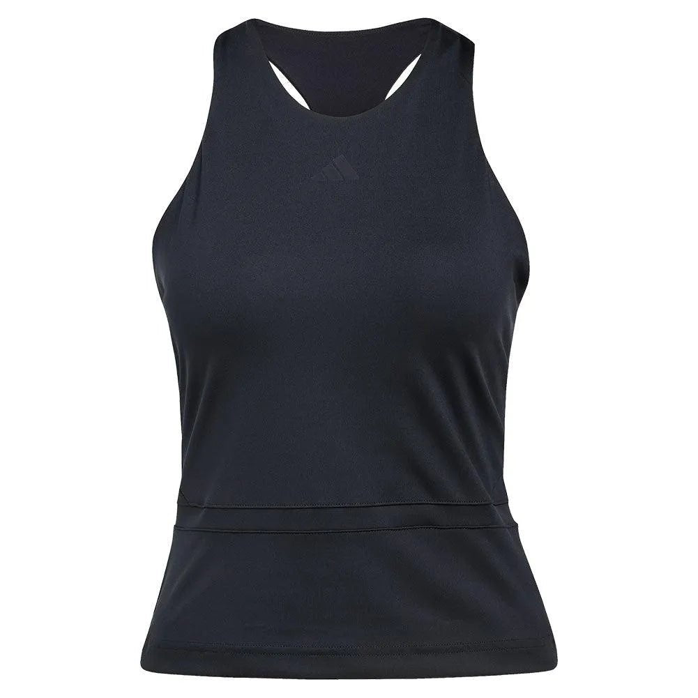 Women's Climacool Mid Length Y Tennis Tank BlackTienda Tennis