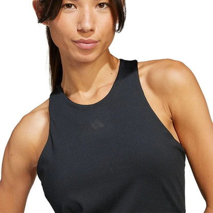 Women's Climacool Mid Length Y Tennis Tank BlackTienda Tennis