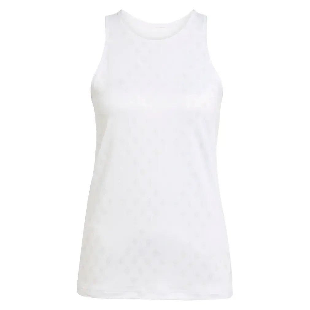Women's Club Graphic Tennis Tank White and Dash GreyTienda Tennis