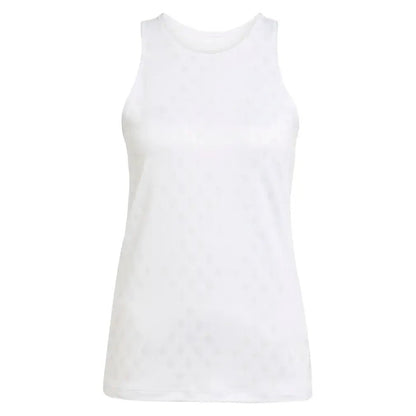 Women's Club Graphic Tennis Tank White and Dash GreyTienda Tennis