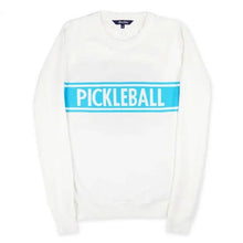 Women's Club Sport Pickleball Sweater White and Light BlueTienda Tennis