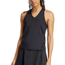 Women's Club V - Neck Tennis Tank BlackTienda Tennis