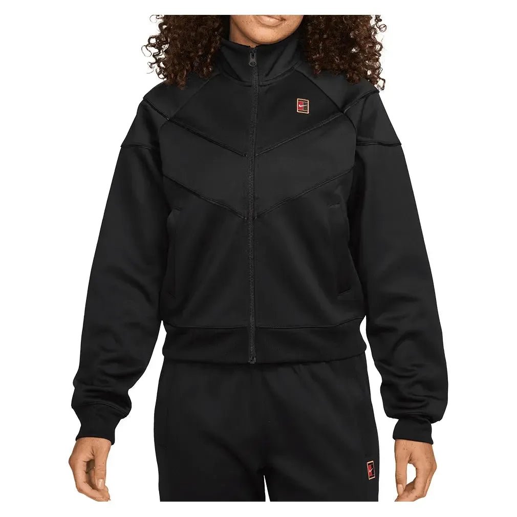 Women's Court Dri - FIT Heritage Windrunner Poly Knit Jacket BlackTienda Tennis