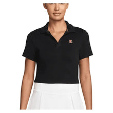 Women's Court Heritage Short - Sleeve Cropped Tennis PoloTienda Tennis