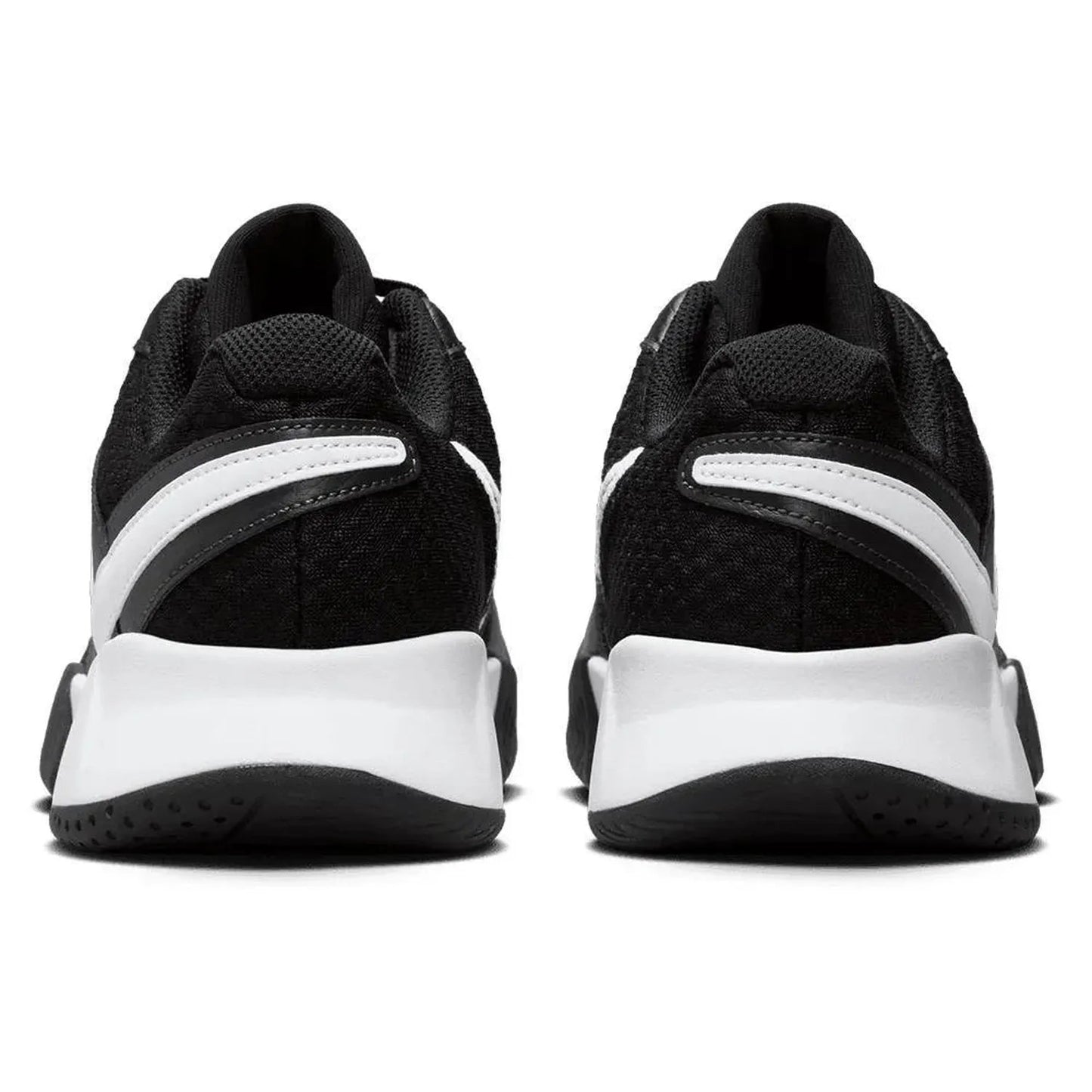 Women's Court Lite 4 Tennis Shoes Black and WhiteTienda Tennis