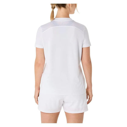 Women's Court Short Sleeve Tennis Top Brilliant WhiteTienda Tennis