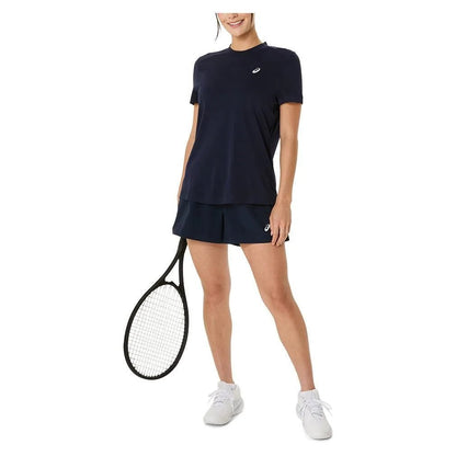Women's Court Short Sleeve Tennis Top MidnightTienda Tennis