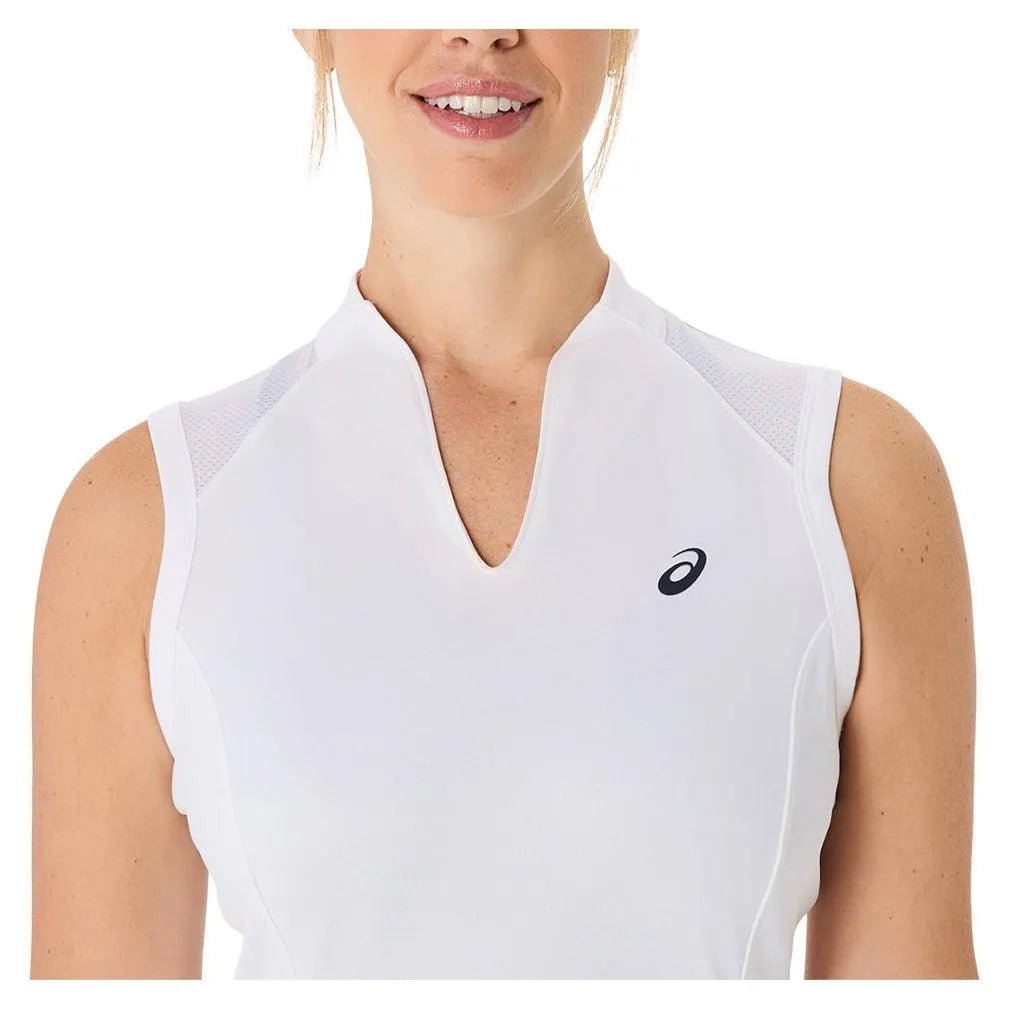 Women's Court Tennis Dress Brilliant WhiteTienda Tennis