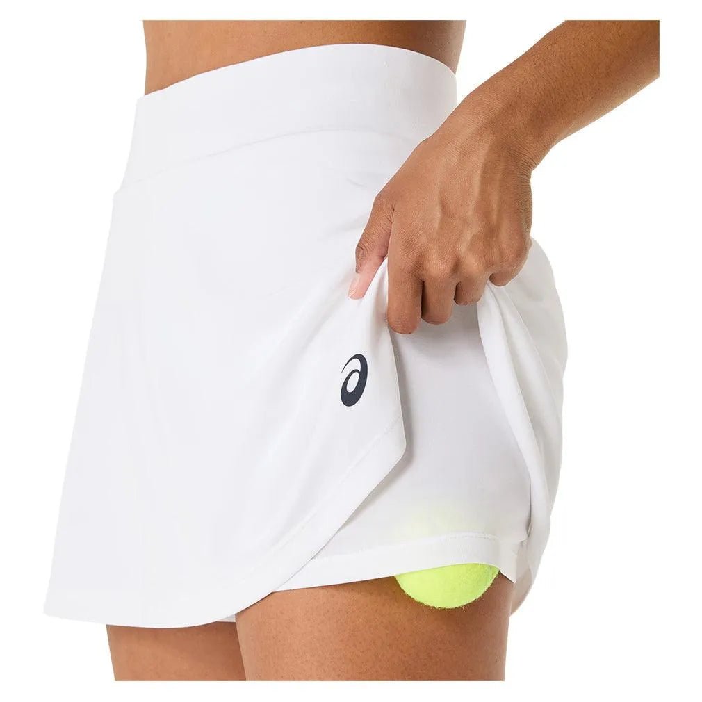 Women's Court Tennis Skort Brilliant WhiteTienda Tennis