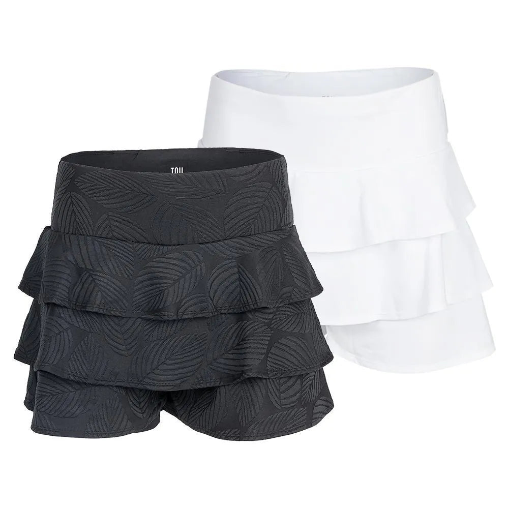 Women's Court Tiered Ruffle Tennis SkortTienda Tennis