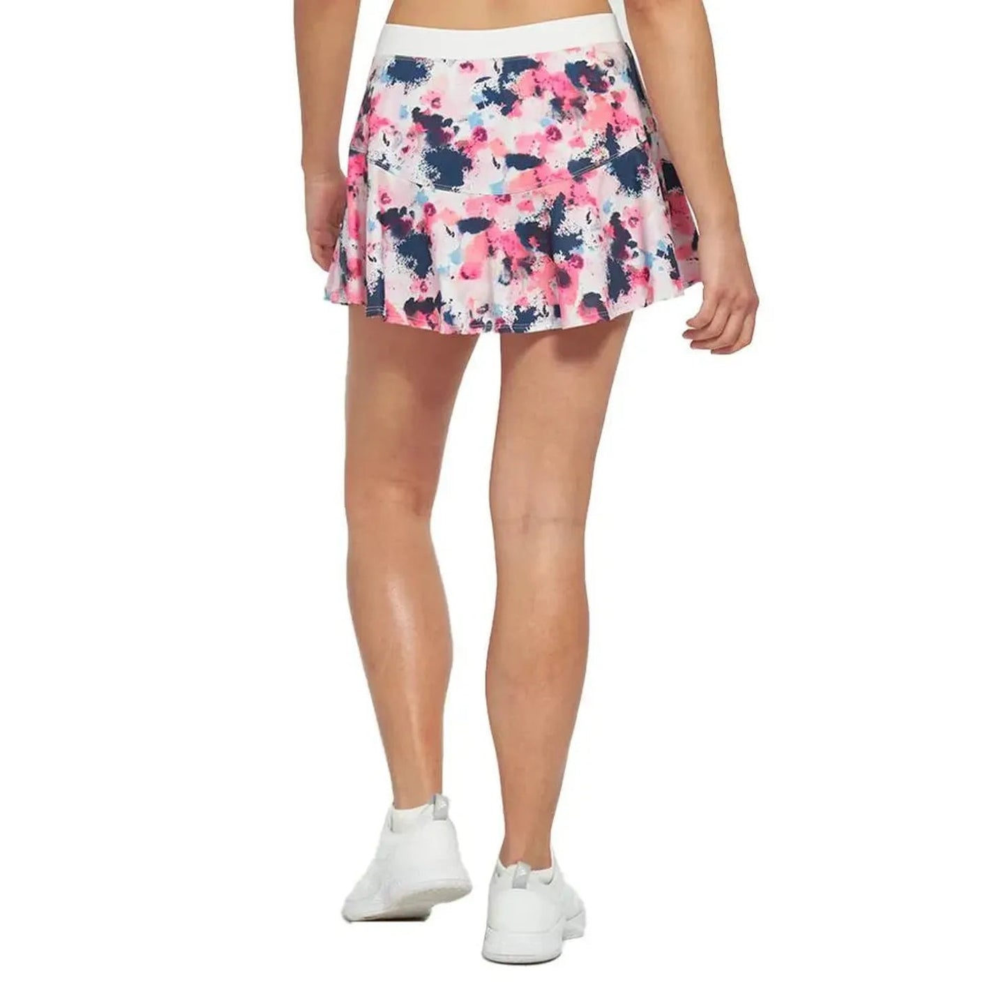 Women's Dash 13 Inch Tennis Skort Spring Splatter and WhiteTienda Tennis