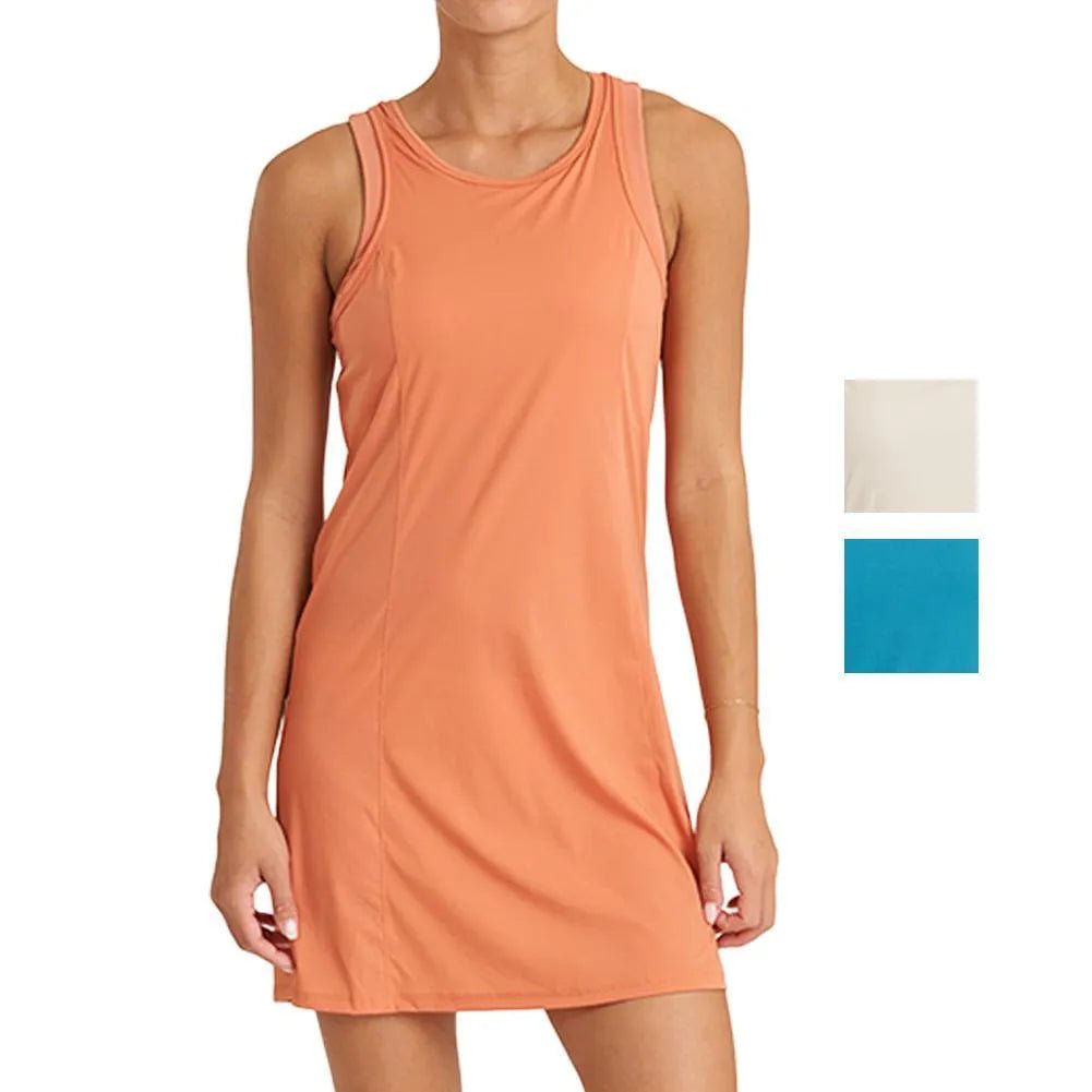 Women's Draped Back Performance Tennis DressTienda Tennis