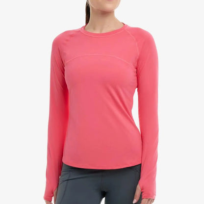 Women's Drawstring Long Sleeve Tennis CrewTienda Tennis