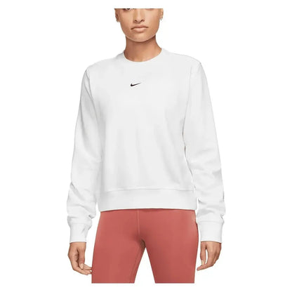 Women's Dri - Fit One Crew - Neck French Terry Sweatshirt WhiteTienda Tennis