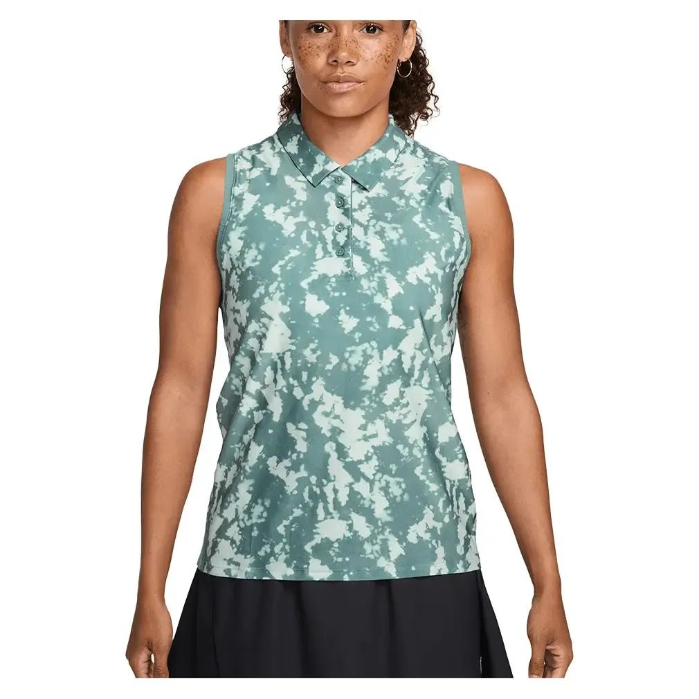 Women's Dri - FIT Victory Sleeveless Print Tennis PoloTienda Tennis