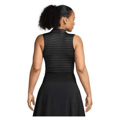 Women's Dri - Fit Victory Sleeveless Striped Tennis PoloTienda Tennis