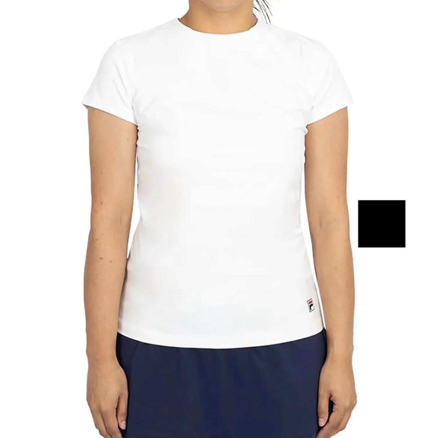 Womens Essentials Short Sleeve Tennis TopTienda Tennis
