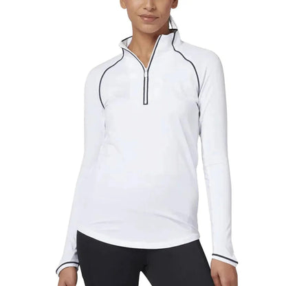Women's Essentials Veronica Sun Production 1/4 Zip Tennis TopTienda Tennis