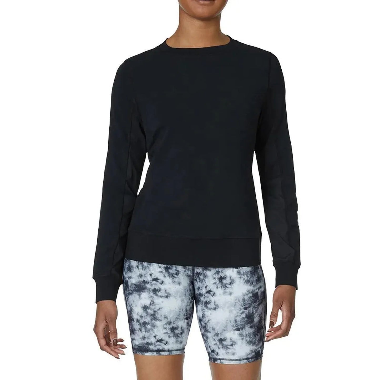 Women's Fi - Lux Relaxed Pickleball Sweatshirt BlackTienda Tennis