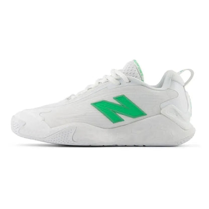 Women's Fresh Foam X CT - Rally B Width Tennis Shoes White and Green AppleTienda Tennis