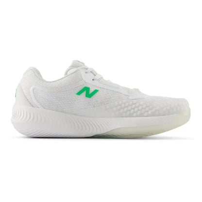 Women's FuelCell 996v6 B Width Tennis Shoes White and Green AppleTienda Tennis