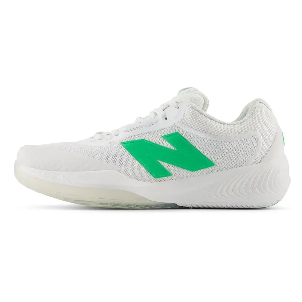 Women's FuelCell 996v6 B Width Tennis Shoes White and Green AppleTienda Tennis