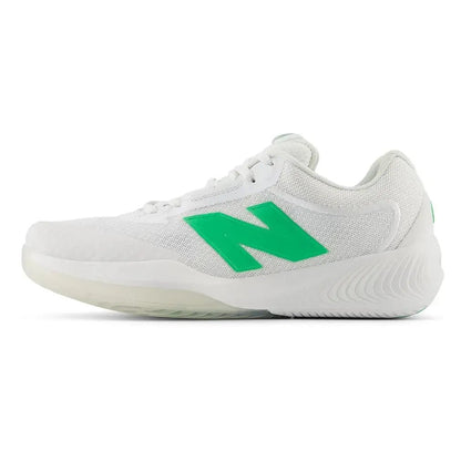 Women's FuelCell 996v6 B Width Tennis Shoes White and Green AppleTienda Tennis
