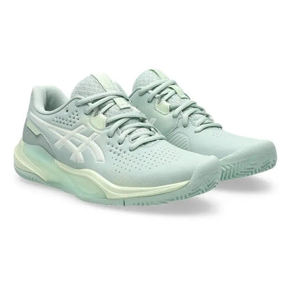 Women's GEL - Challenger 15 Clay Tennis Shoes Lichen Rock and Whisper GreenTienda Tennis