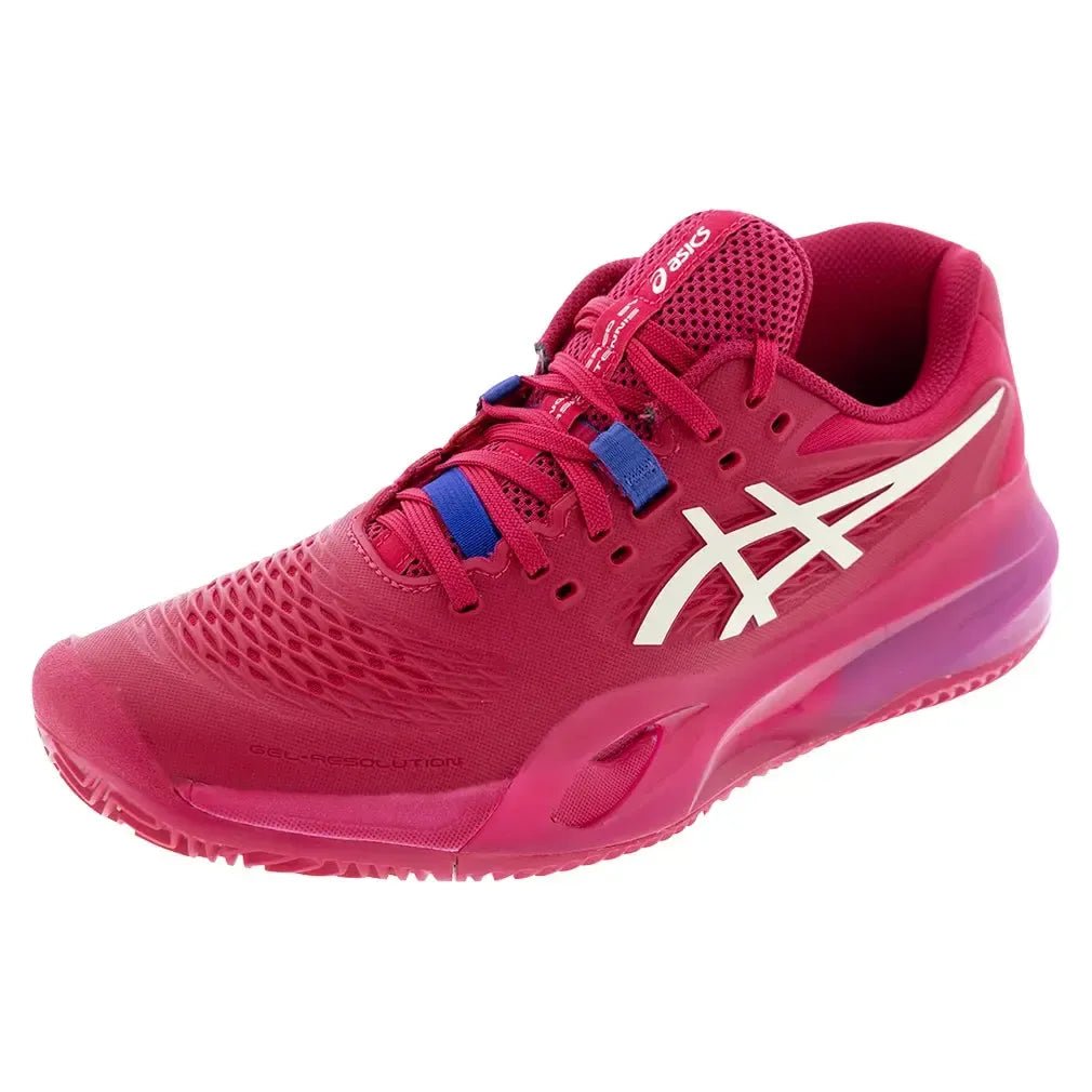 Women's GEL - Resolution X Clay Tennis Shoes Bright Rose and CreamTienda Tennis
