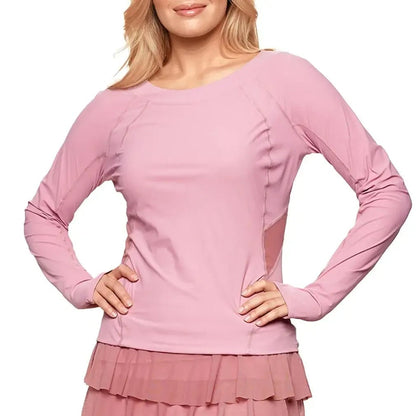 Women's Her Majesty Long Sleeve Tennis Top MalvaTienda Tennis