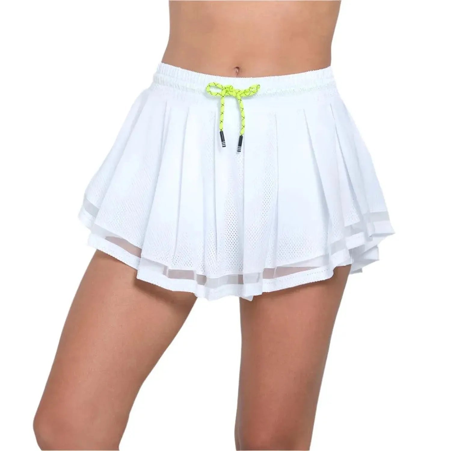 Women's High Waist Real Tulle Tennis SkortTienda Tennis