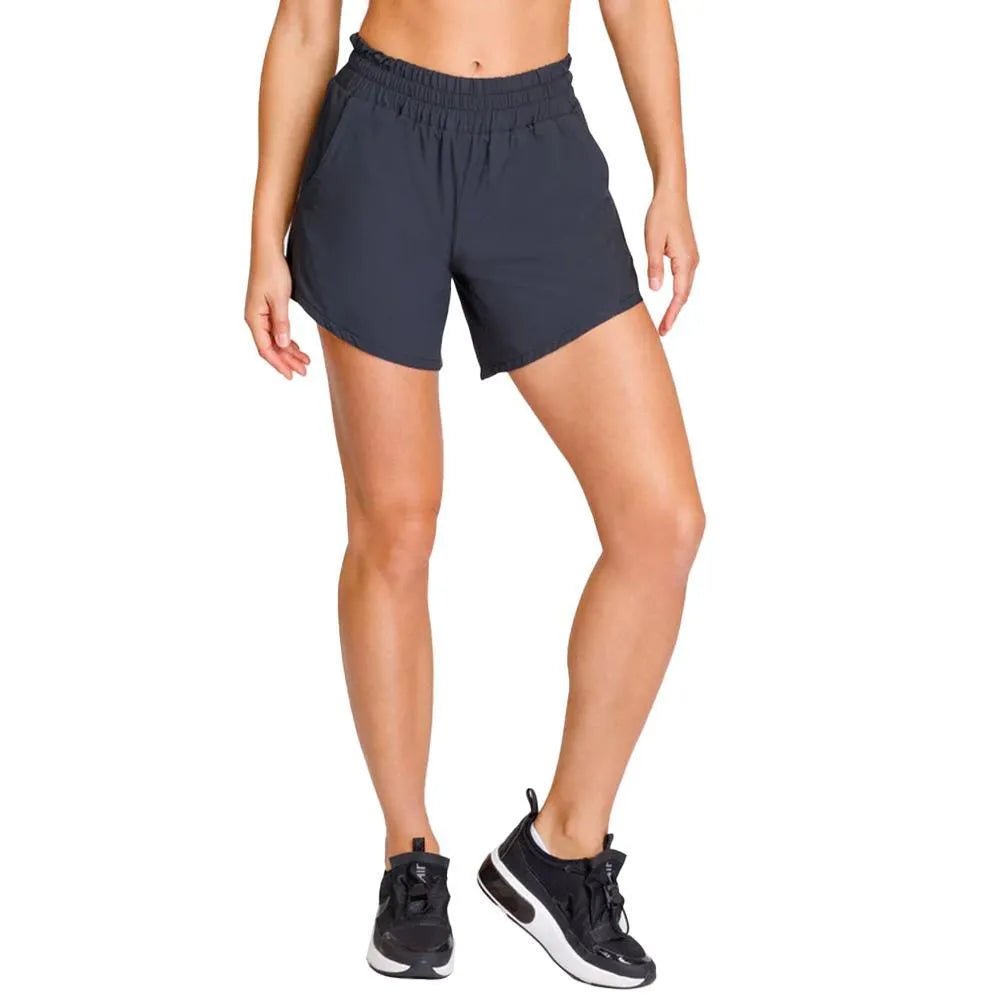 Women's Indo 6 Inch Tennis Short OnyxTienda Tennis