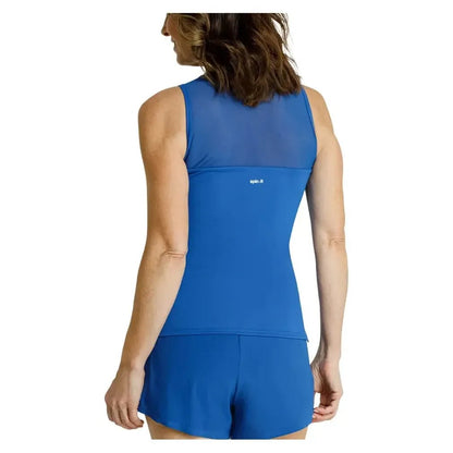Women's Jaedyn Pickleball Tank with Bra Monaco BlueTienda Tennis
