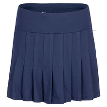 Women's Jillian 13.5 Inch Pleated Tennis Skort Navy BlueTienda Tennis