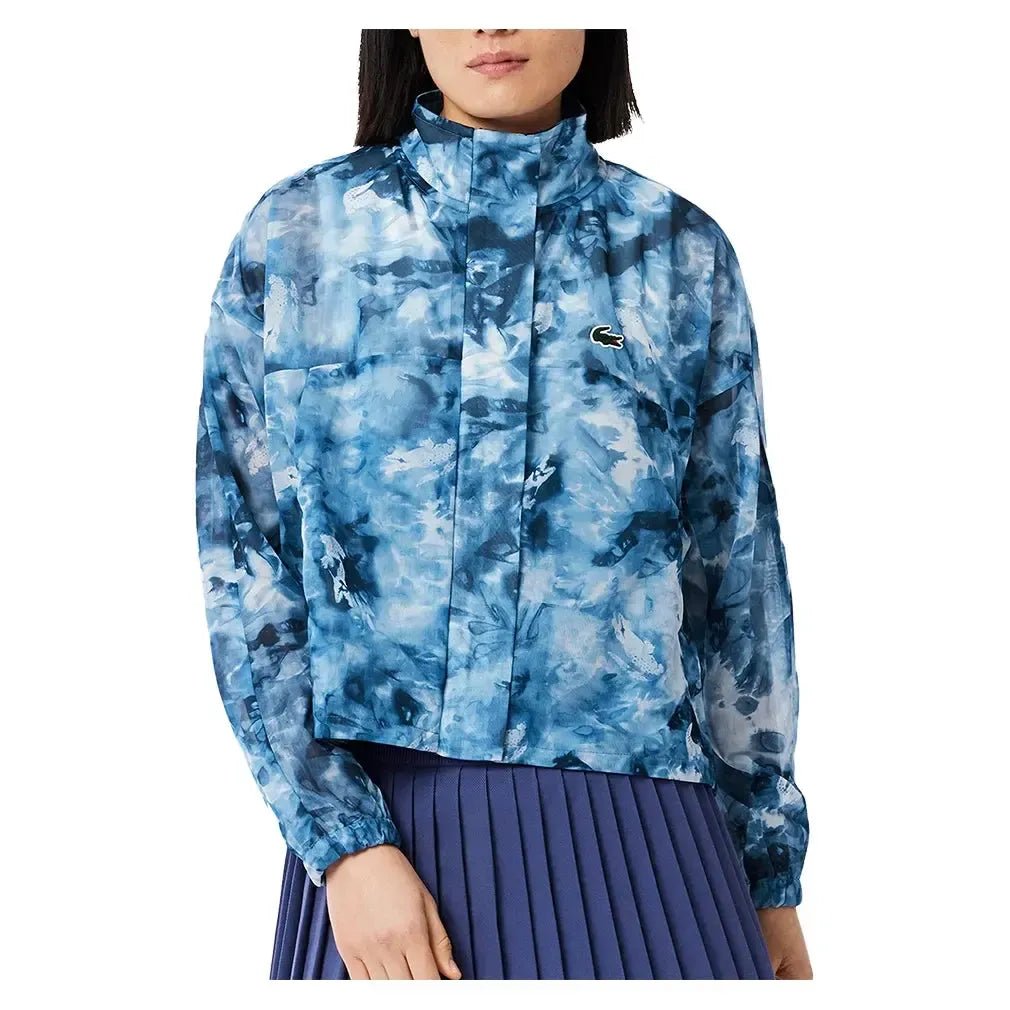 Women's Lightweight Crocodile Print Tennis JacketTienda Tennis