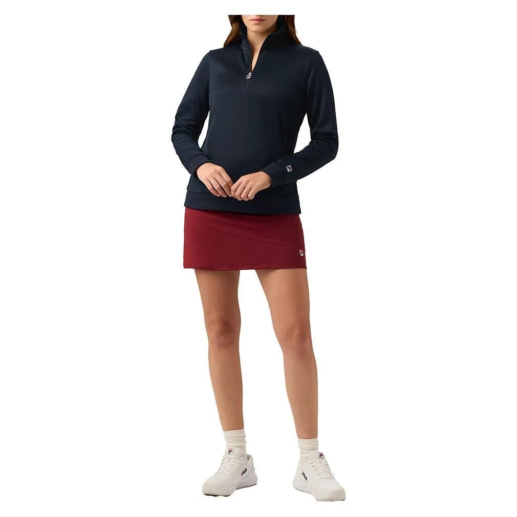 Women's Long Sleeve Tennis 1/4 ZipTienda Tennis