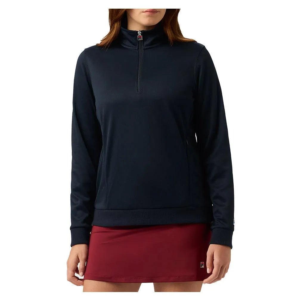 Women's Long Sleeve Tennis 1/4 ZipTienda Tennis