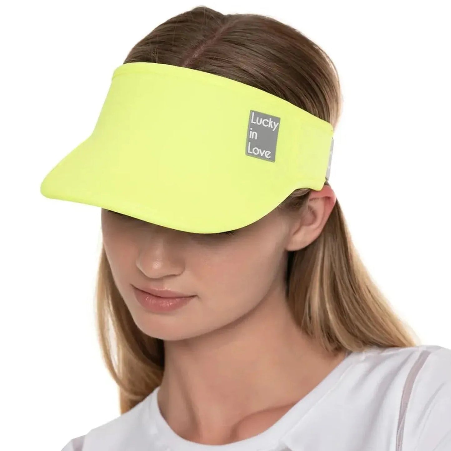 Women's Lucky Logo Stretch Tennis VisorTienda Tennis