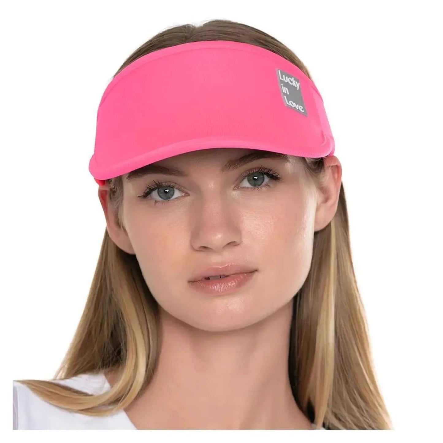Women's Lucky Logo Stretch Tennis VisorTienda Tennis