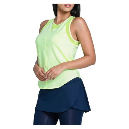 Women's LUV Chill Out Tennis Tank Lemon FrostTienda Tennis